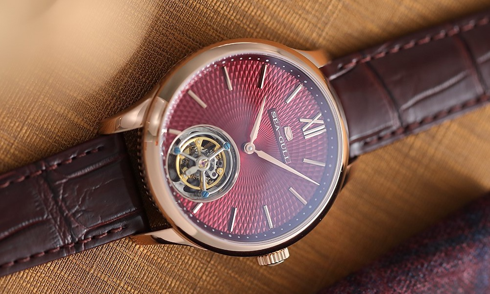 Experience Luxury Within Reach: The Seagull Hand-Made Guilloché Tourbi