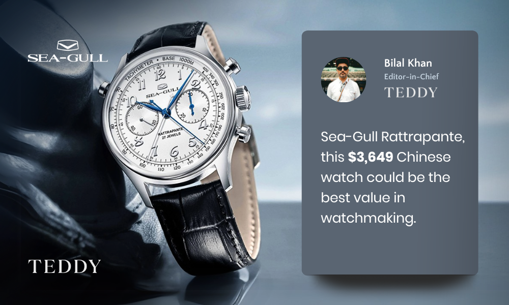 Teddy Baldassarre Sea-Gull Rattrapante Could Be The Best Value In Watchmaking