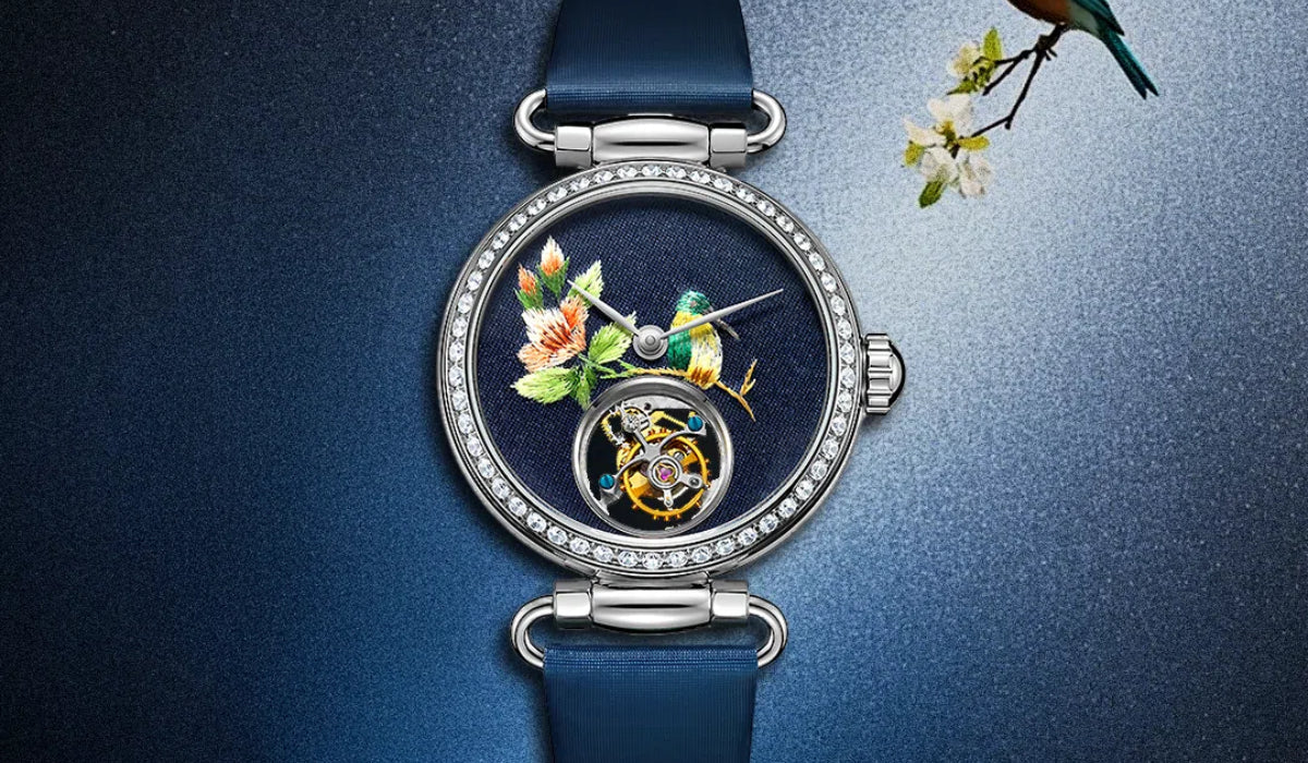 Silk Threads in Motion: How Seagull Reimagines Sichuan Embroidery on Wristwatch Canvases