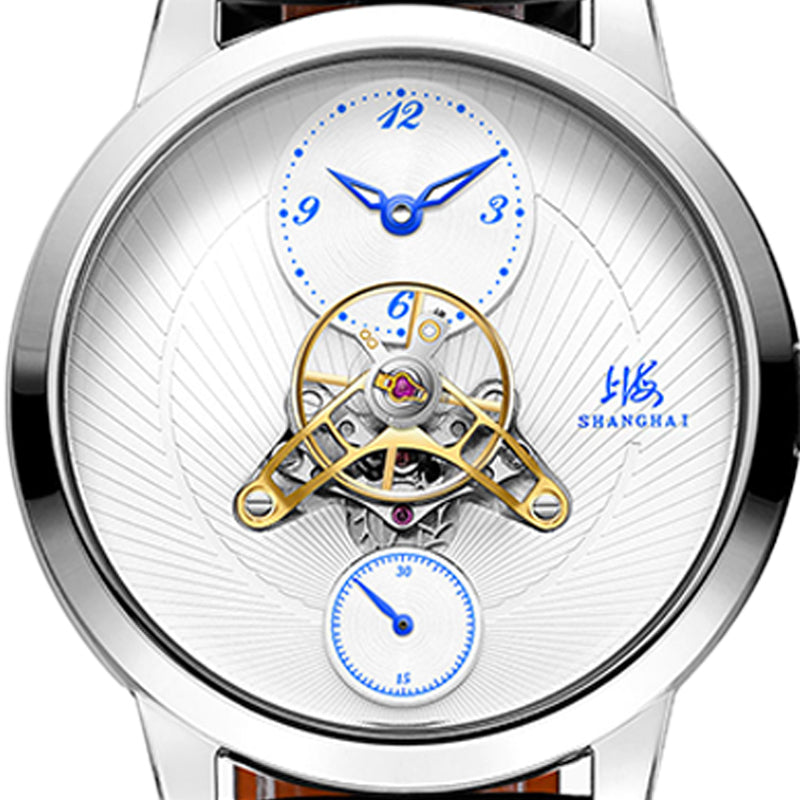 Shanghai Sky Dome 40mm Watch - White Dial
