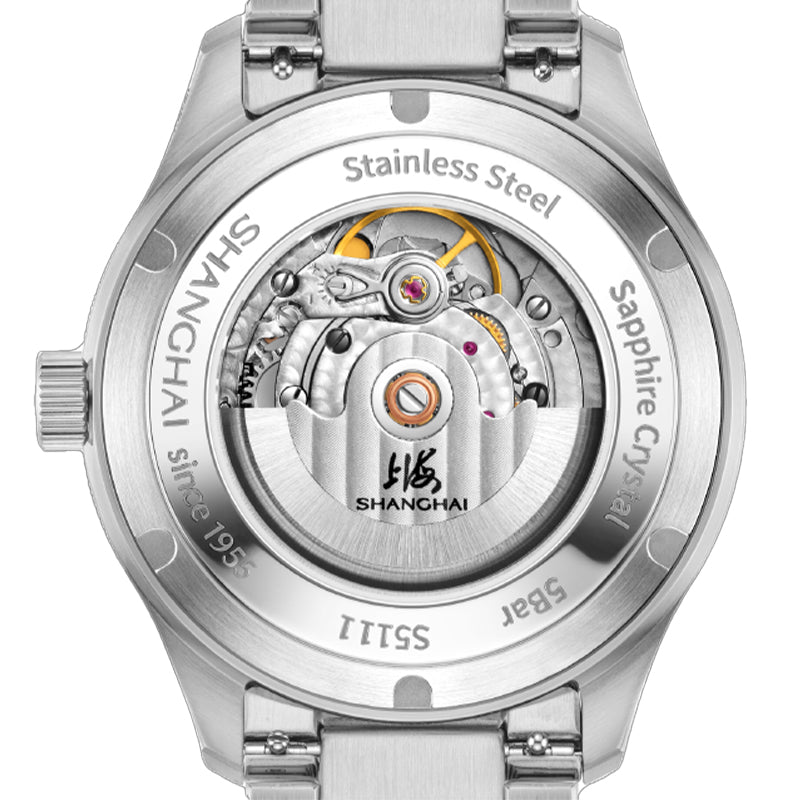 Shanghai Legacy 40mm Watch - Time Capture Blue