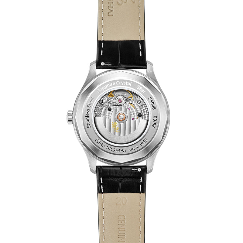 Shanghai Pioneer X Blossom 39mm Watch - Red Tile (Limited Edition)
