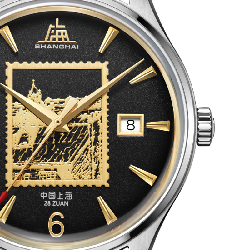 Shanghai Pioneer X Blossom 39mm Watch - Black Stamp