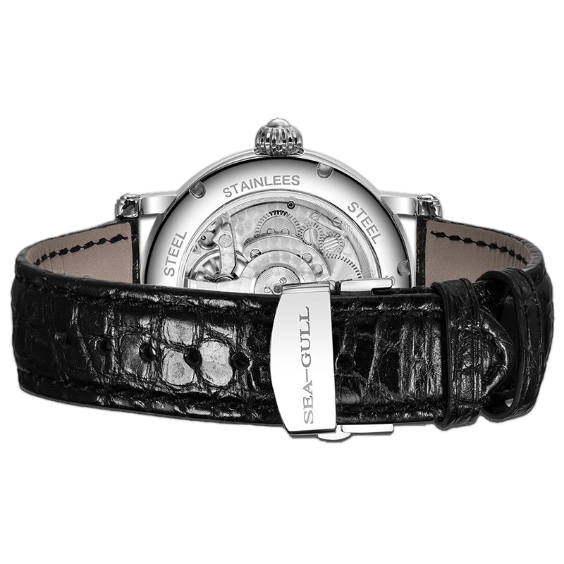 シーガルウォッチ | オフセンタートゥールビヨンドレスウォッチ 42mm
