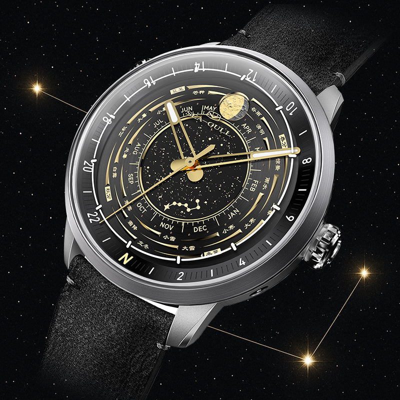 Seagull Lunar & Stellar Glow Watch