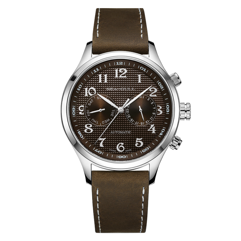 Seagull Watch | Aviation Dual Time Zone Mechanical Watch