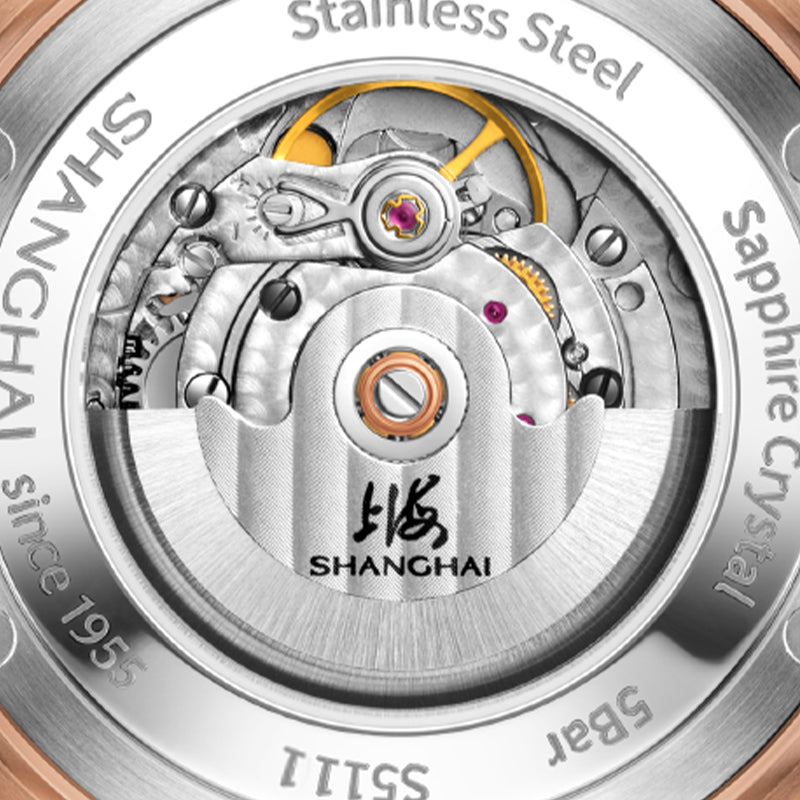 Shanghai Legacy 40mm Watch - Time Capture Brown