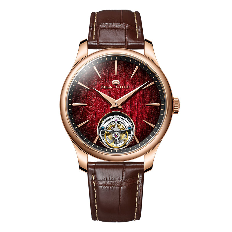 Seagull Qin Ultra-Thin Automatic Tourbillon Watch - Winged Pegasus Zodiac Horse Limited Edition
