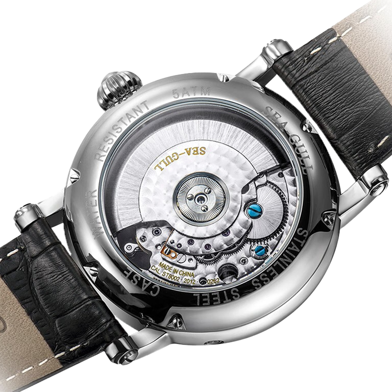 シーガルウォッチ | オフセンタートゥールビヨンドレスウォッチ 42mm