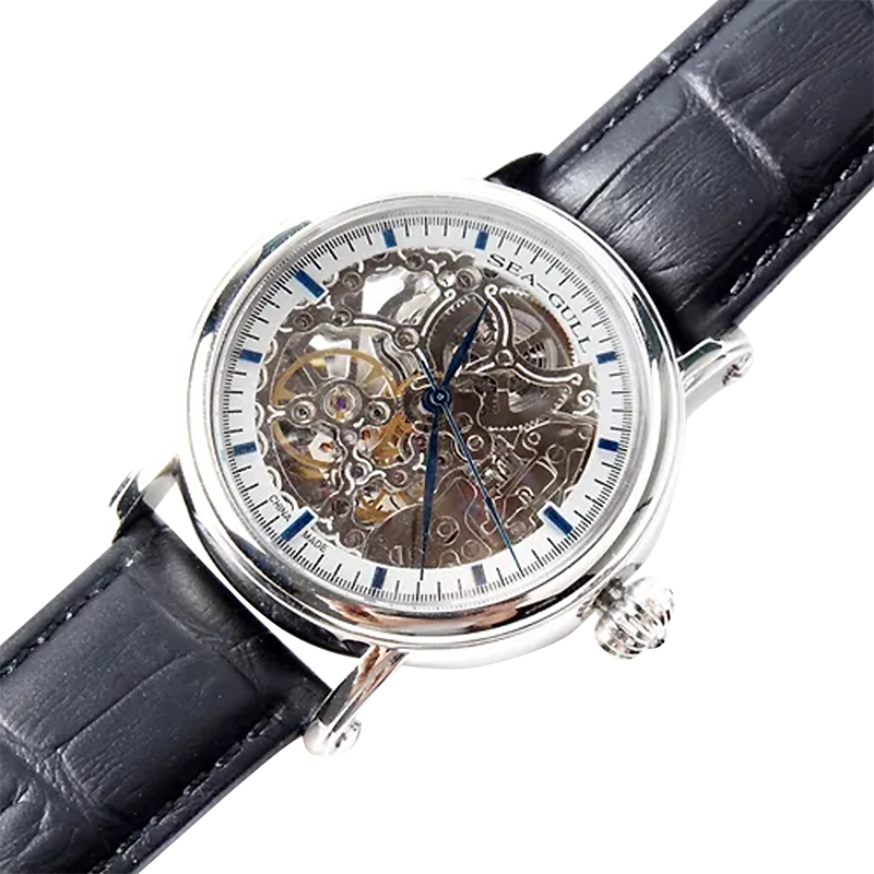 Seagull Double Skeleton Automatic Couple Watch 38mm