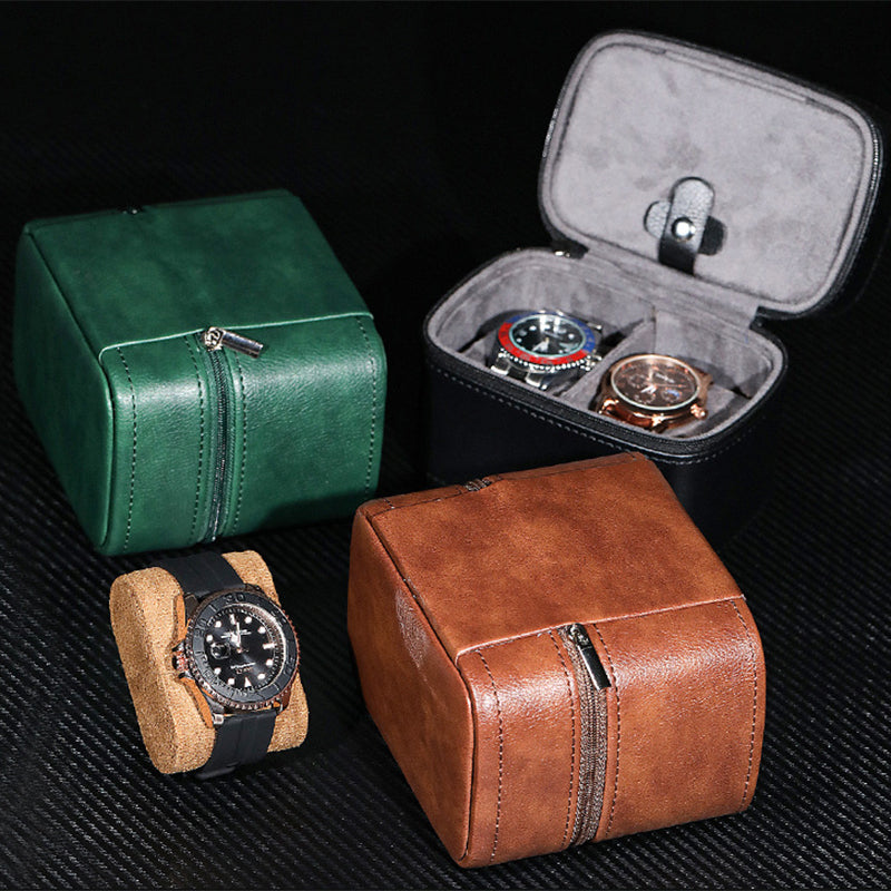 Seagull Dual Watch & Accessory Travel Box