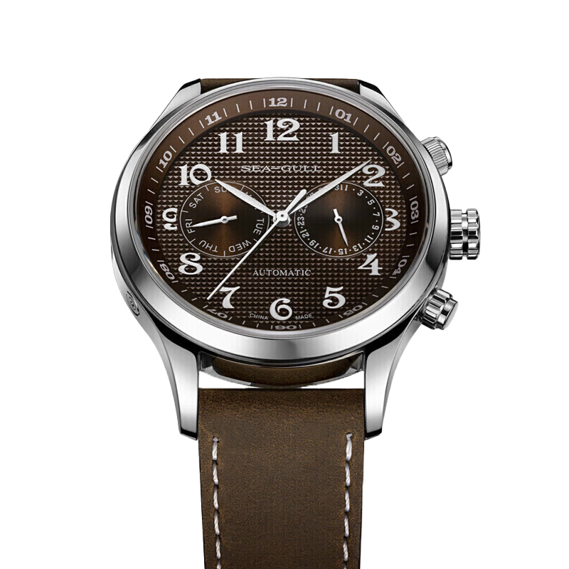 Seagull Watch | Aviation Dual Time Zone Mechanical Watch