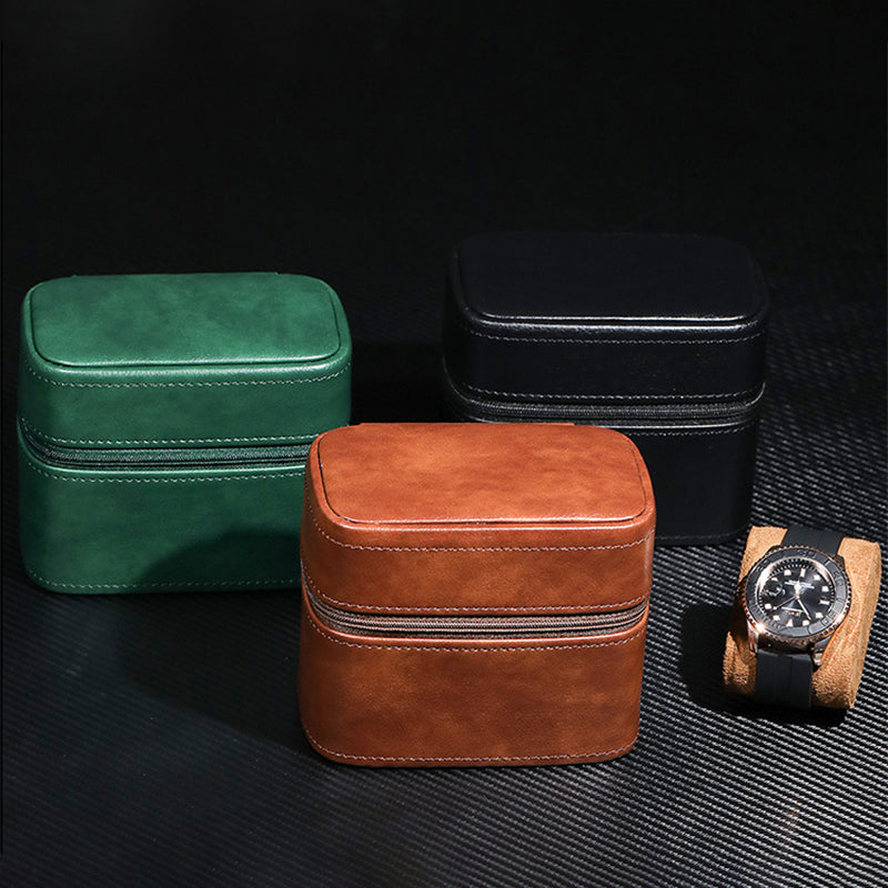 Seagull Dual Watch & Accessory Travel Box