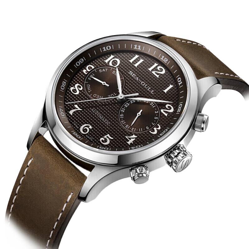 Seagull Watch | Aviation Dual Time Zone Mechanical Watch