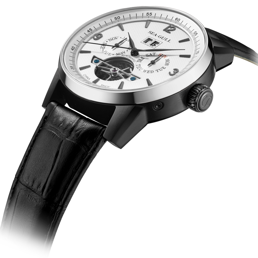 Seagull Watch | Flywheel Calendar Automatic Watch 43mm