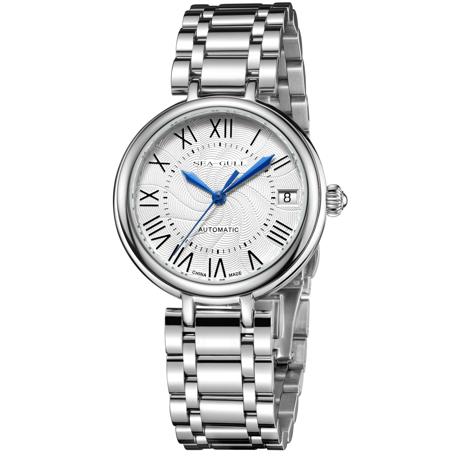 Seagull Watch | Romantic Roman Holiday Purest White Watch 32mm