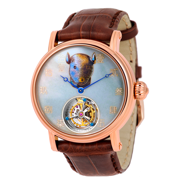 Seagull Watch | Chinese Zodiac Dragon Enamel Dial Tourbillon Watch