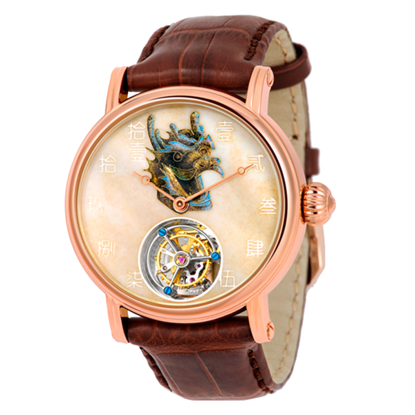 Seagull Watch | Chinese Zodiac Dragon Enamel Dial Tourbillon Watch