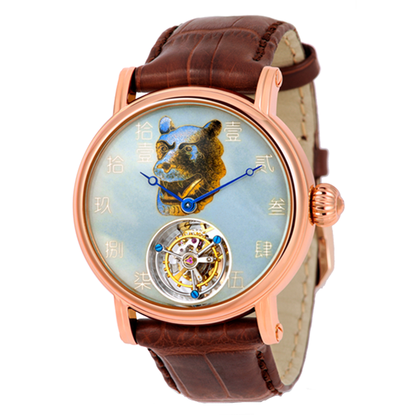 Seagull Watch | Chinese Zodiac Dragon Enamel Dial Tourbillon Watch