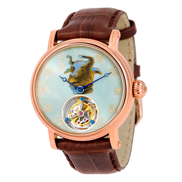 Seagull Watch | Chinese Zodiac Dragon Enamel Dial Tourbillon Watch