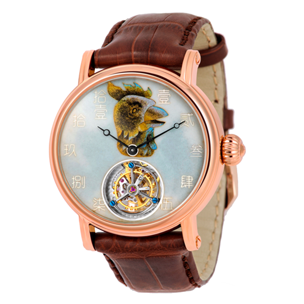 Seagull Watch | Chinese Zodiac Dragon Enamel Dial Tourbillon Watch