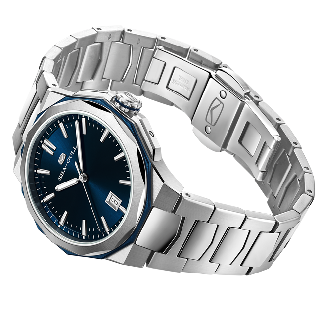 Seagull Watch | Extraordinary Polygon Case Clean-lined Watch 40mm