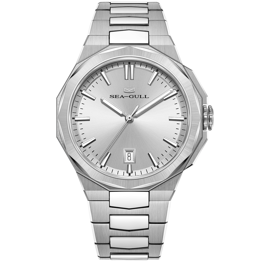 Seagull Watch | Extraordinary Polygon Case Clean-lined Watch 40mm