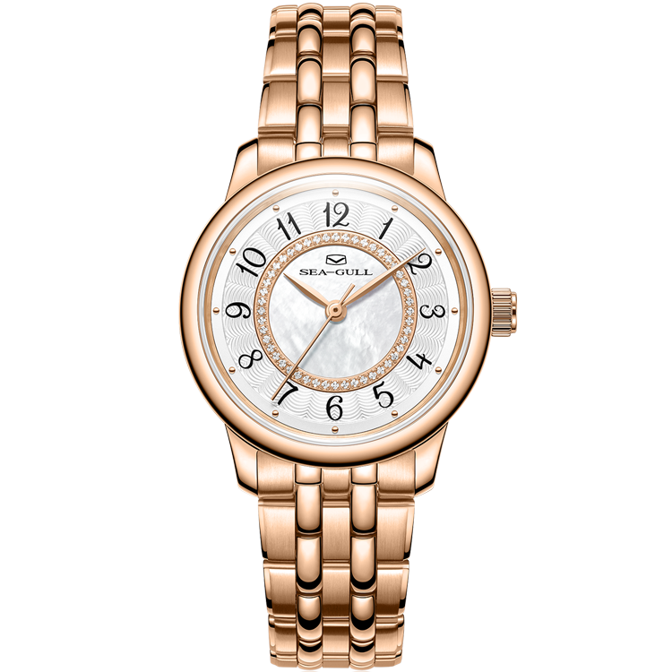 Seagull Mother-of-Pearl Dial Elegant Watch