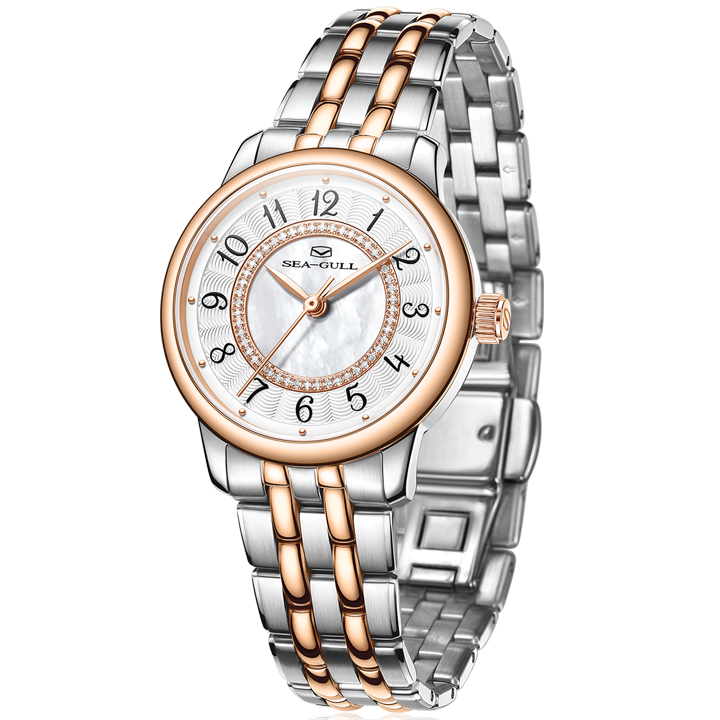 Seagull Mother-of-Pearl Dial Elegant Watch