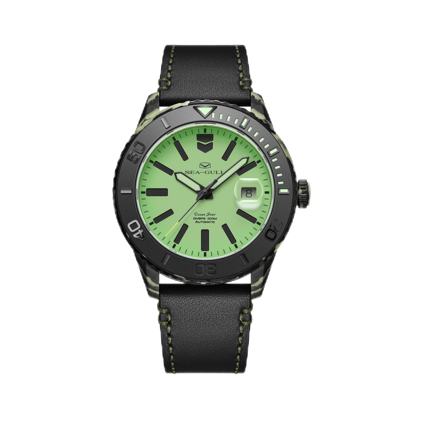 Seagull Ocean Luminous Carbon Fiber 43.8mm