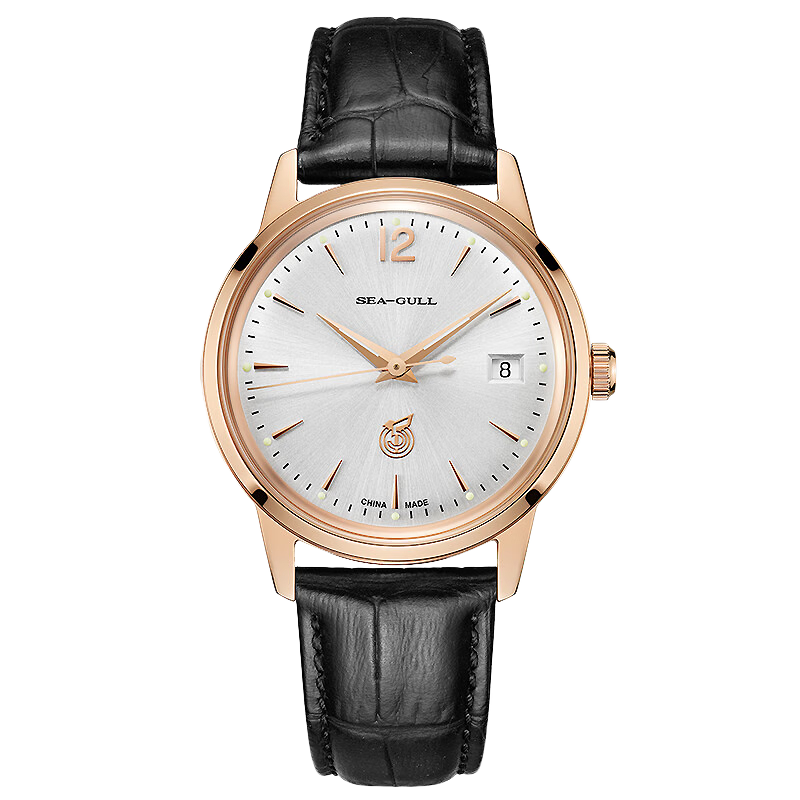 シーガル「5月1日」復刻版 ゴールドメッキウォッチ 38mm