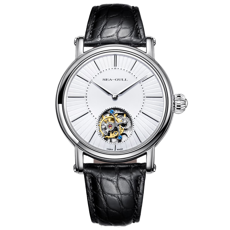 Seagull Watch | Dezentrale Tourbillon-Uhr mit Balkenindex