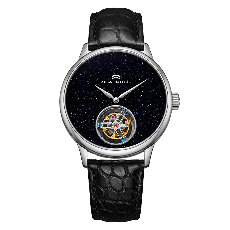 Seagull Goldstone Center Axis Tourbillon Watch