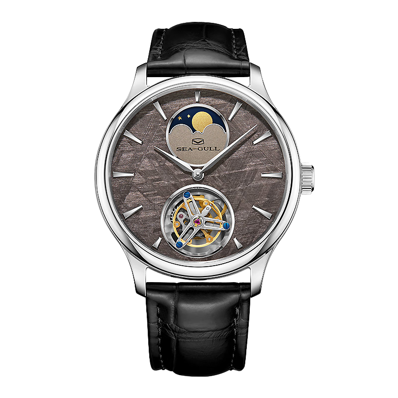 Seagull Meteorite Dial Moon Phase Watch