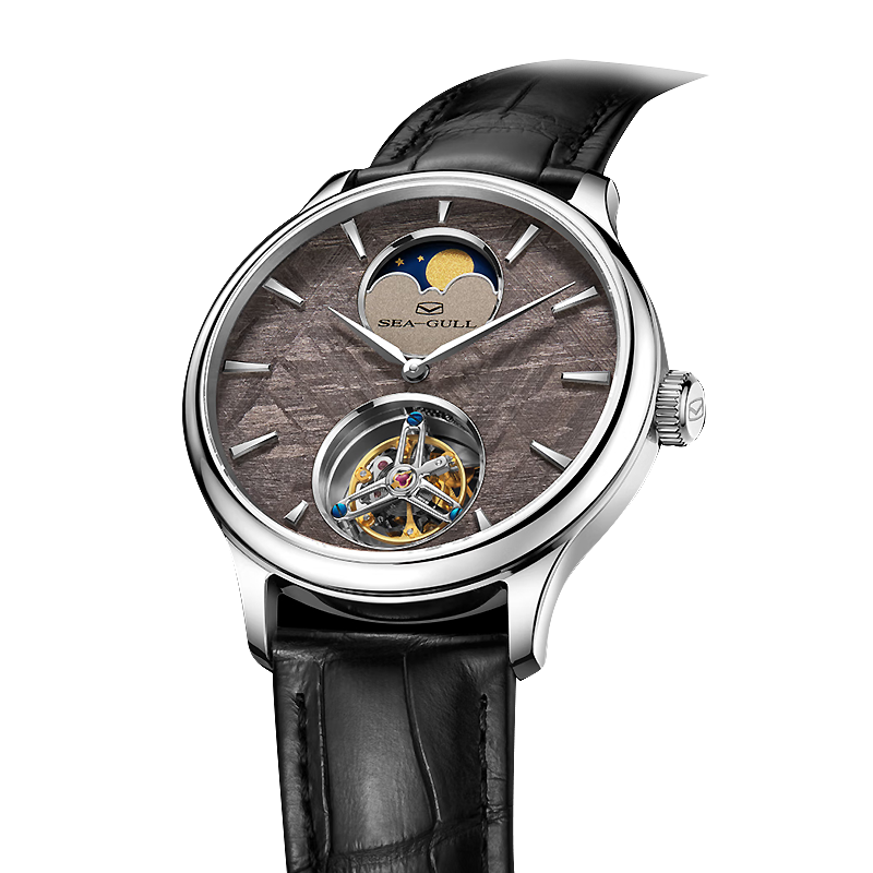 Seagull Meteorite Dial Moon Phase Watch
