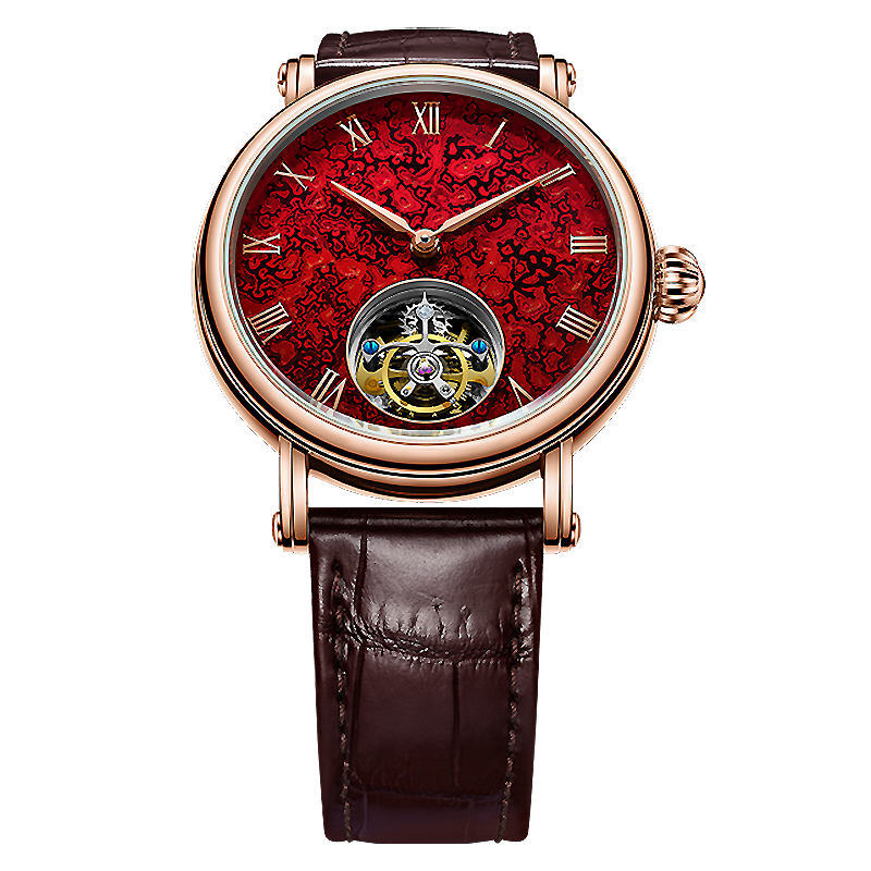 Seagull Chinese Zodiac Dragon Golden Lacquer Limited Tourbillon