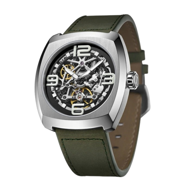 Seagull Watch | Street Fighter Barrel Skeleton Automatic Watch