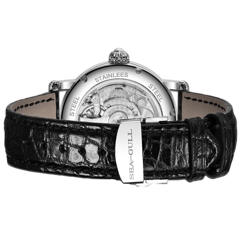 Seagull Watch | Dezentrale Tourbillon-Uhr mit Balkenindex