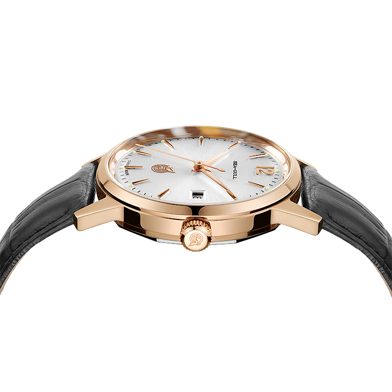 海鷗「5 月 1 日」復刻版鍍金腕錶 38 毫米