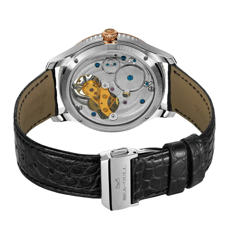 Montre Seagull Bagua Tourbillon à axe central 43 mm