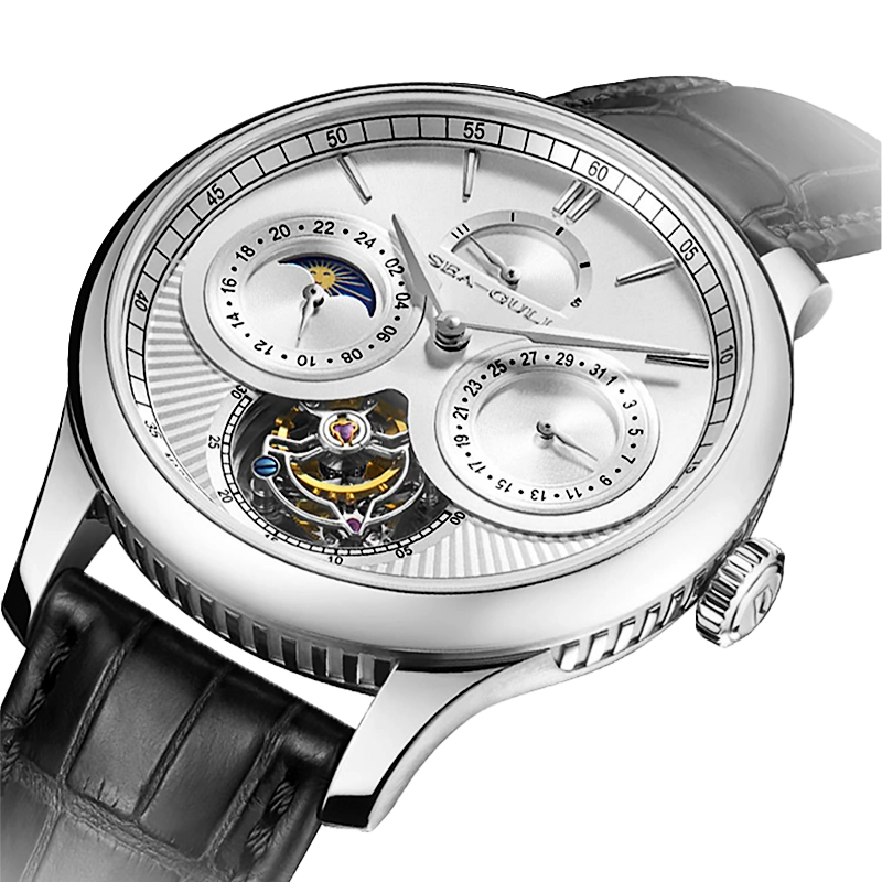 Seagull Refinery Off-center Tourbillon Multifunctional Watch