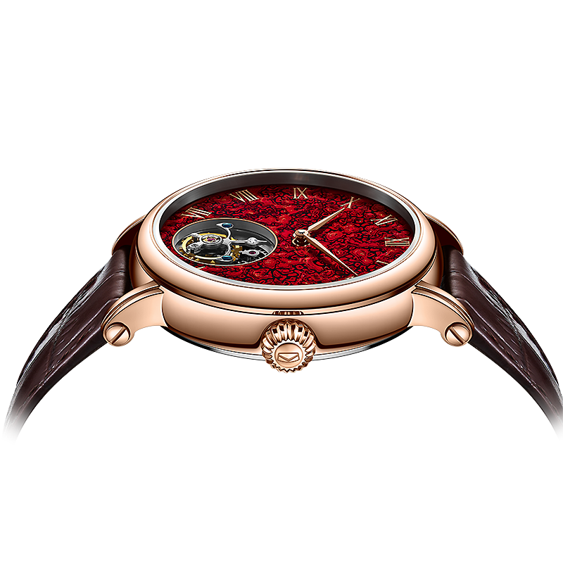 Seagull Chinese Zodiac Dragon Golden Lacquer Limited Tourbillon