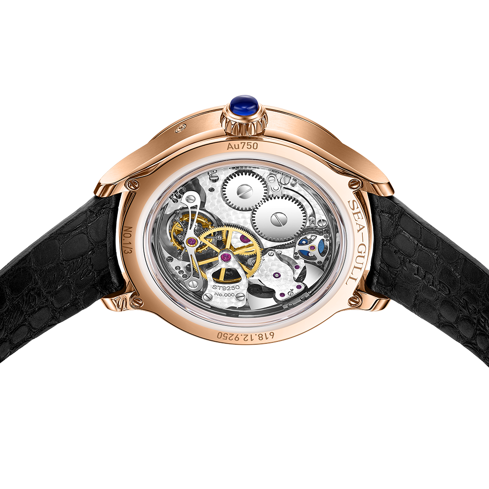 70th Anniversary | Seagull Loong Resonance Three-in-One Chinese Calendar Tourbillon Watch【Limited】