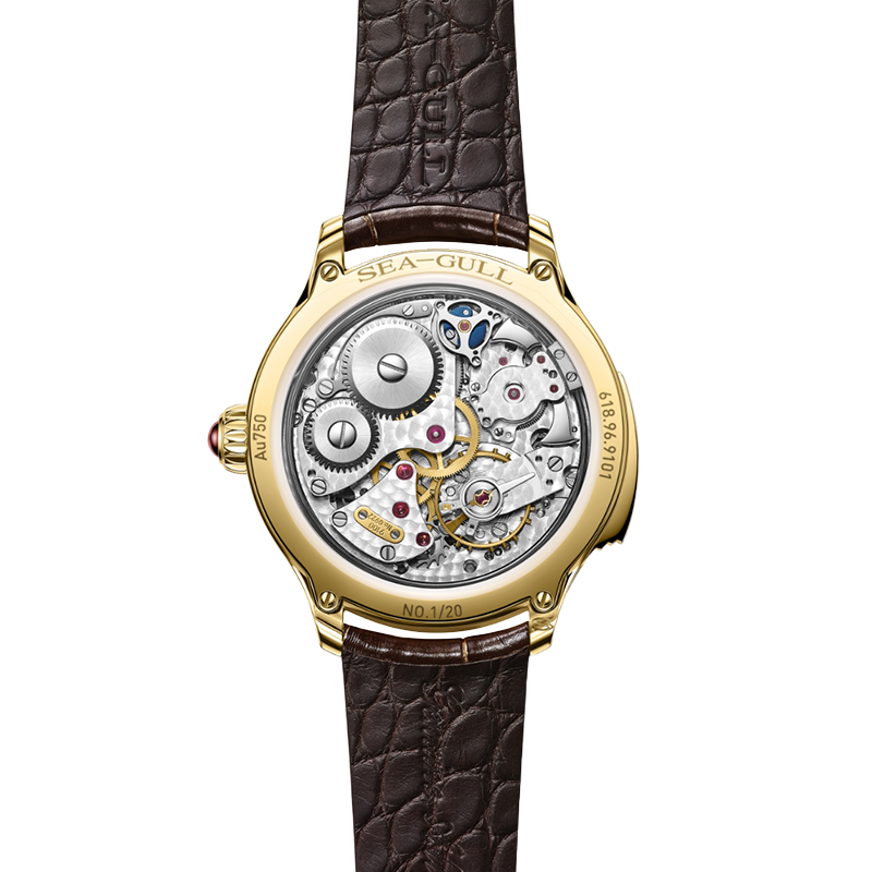 Grand Seagull Three-Legged Golden Sunbird Minute Repeater Mechanical Watch