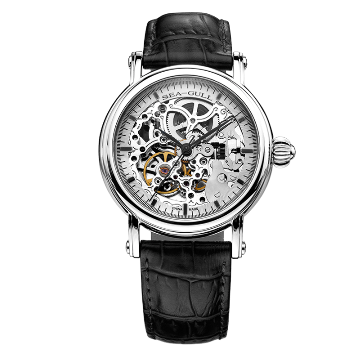 Seagull Double Skeleton Automatic Couple Watch 38mm