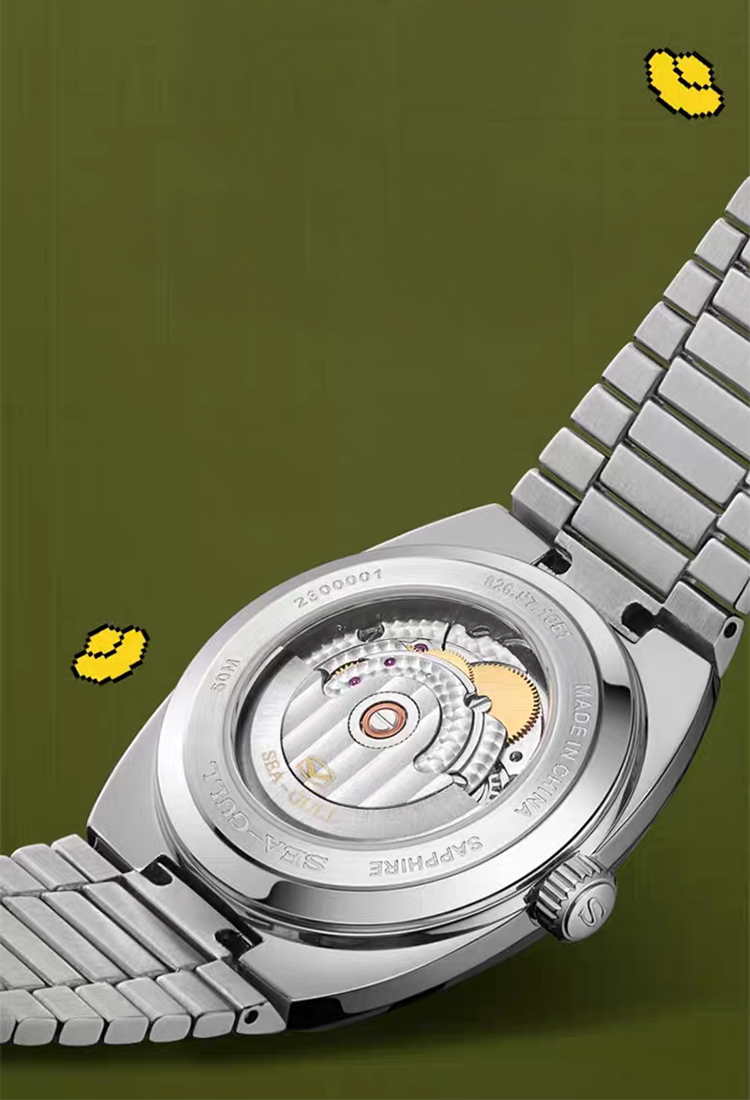 Seagull Retro TV Mechanical Watch New Year of the Snake Special Edition