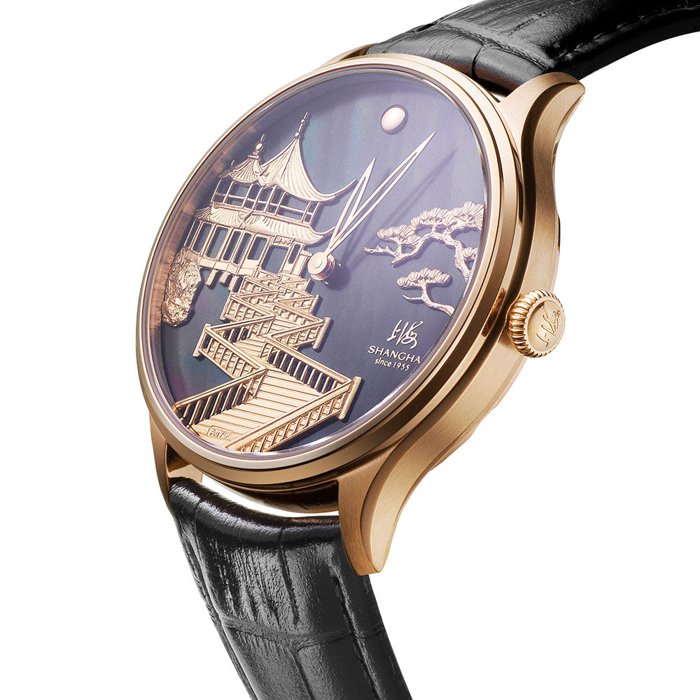 Shanghai Under Moonlight 40mm Watch - Dark Dial
