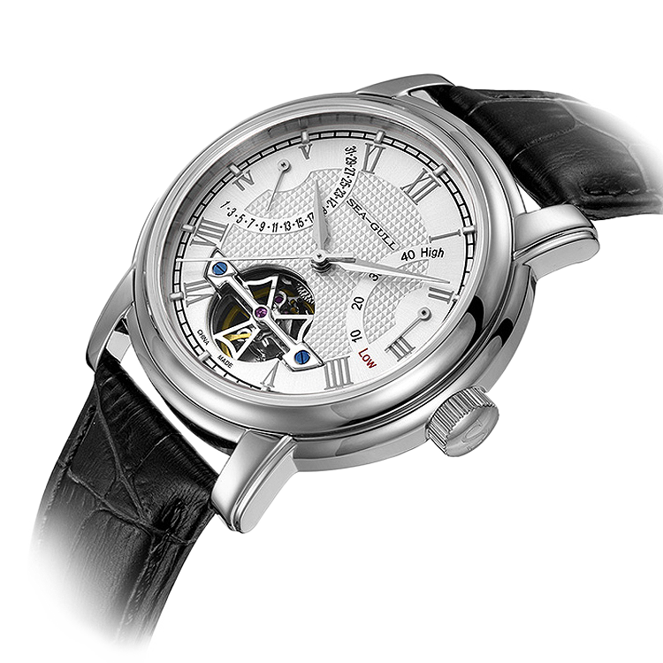 Seagull Watch | Flywheel Retrograde Calendar Power Reserve Watch 42mm