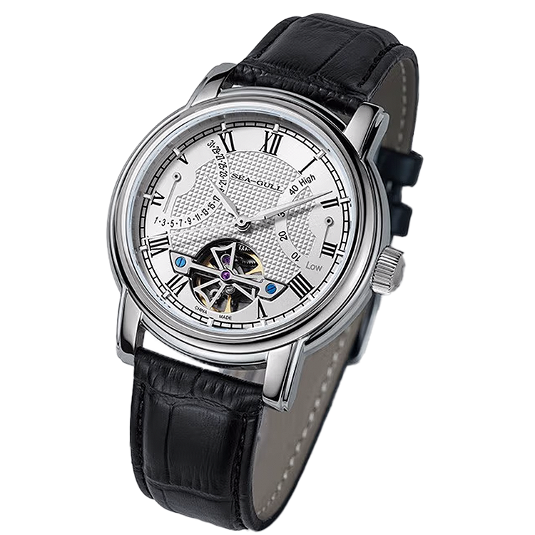 Seagull Watch | Flywheel Retrograde Calendar Power Reserve Watch 42mm