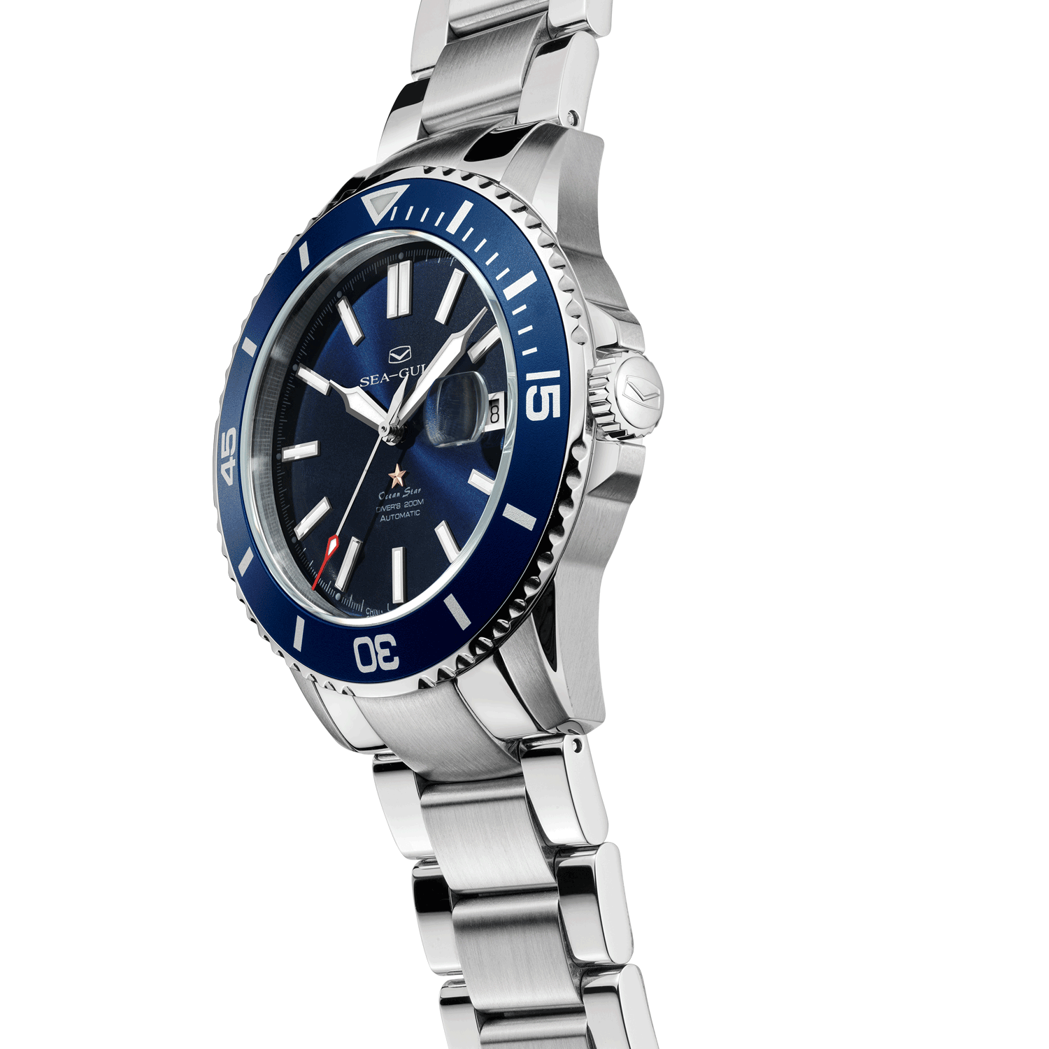 Seagull Ocean Star Classic Blue Watch